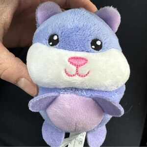 Build-A-Bear Purple and White Plush Hamster plush blind bag kids toy golden egg